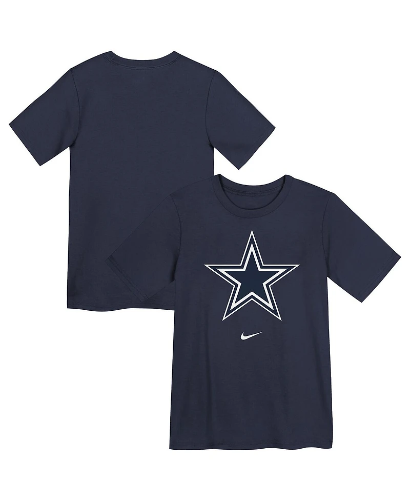 Nike Preschool Navy Dallas Cowboys Primary Logo Legend Performance T-Shirt