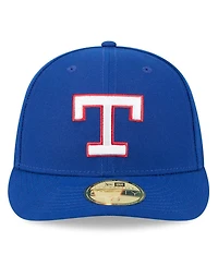 New Era Men's Royal Texas Rangers Baseball Hall of Fame 59FIFTY Low Profile Fitted Hat