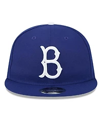 New Era Men's Royal Brooklyn Dodgers Baseball Hall of Fame Retro Crown Cooperstown Collection 9FIFTY Adjustable Hat