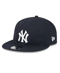 New Era Men's Navy New York Yankees Baseball Hall of Fame Retro Crown 9FIFTY Adjustable Hat