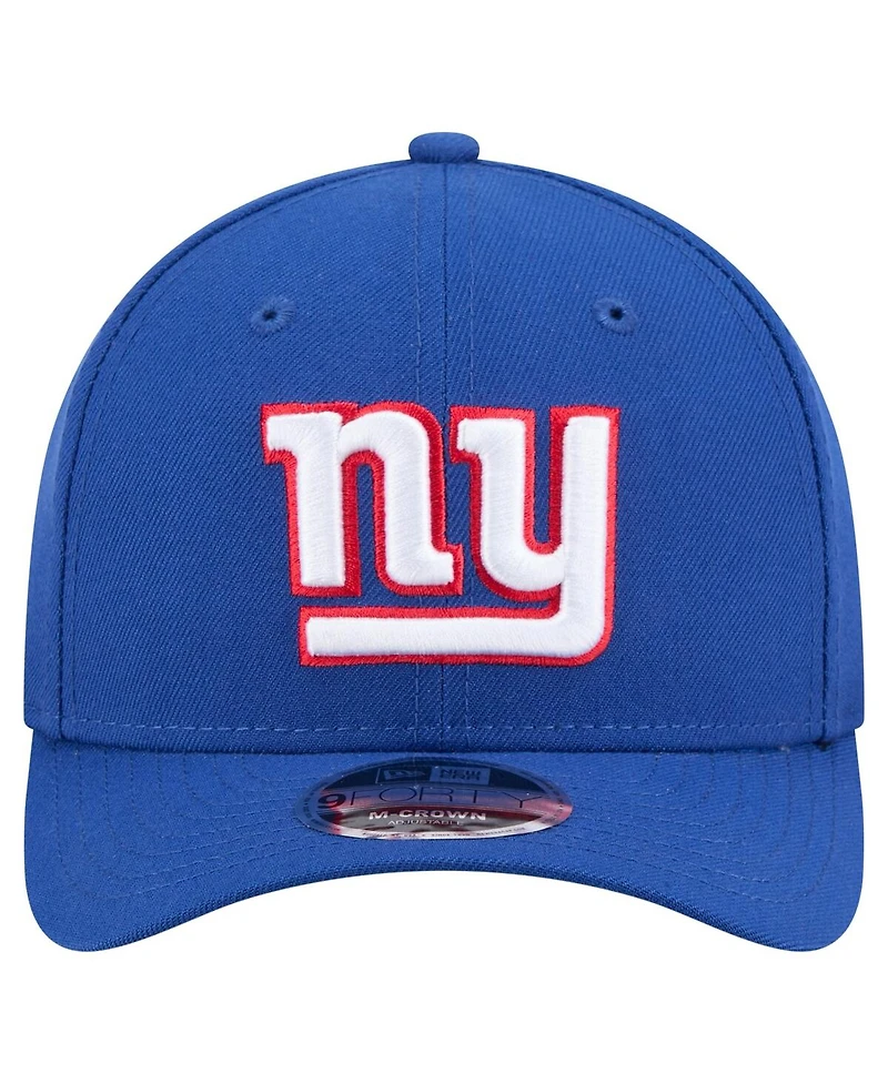 New Era Men's Blue New York Giants Team Collection 9FORTY M-Crown Adjustable Hat
