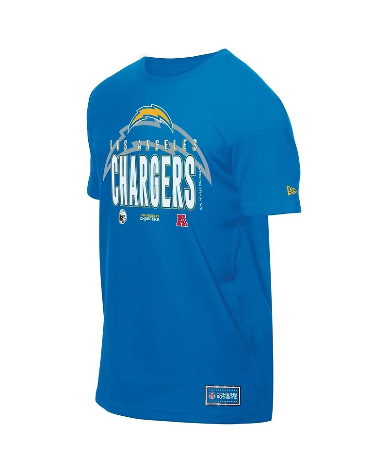 New Era Men's Powder Blue Los Angeles Chargers 2025 Nfl Training Camp T-Shirt