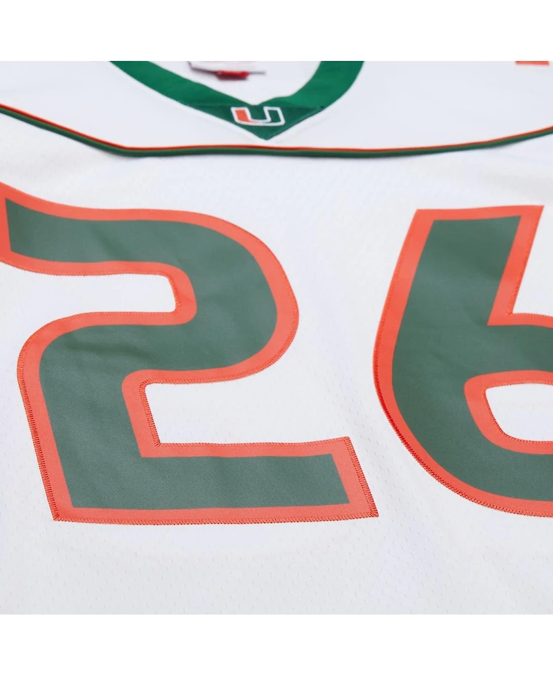 Mitchell & Ness Men's Sean Taylor White Miami Hurricanes 2001 Legacy Jersey