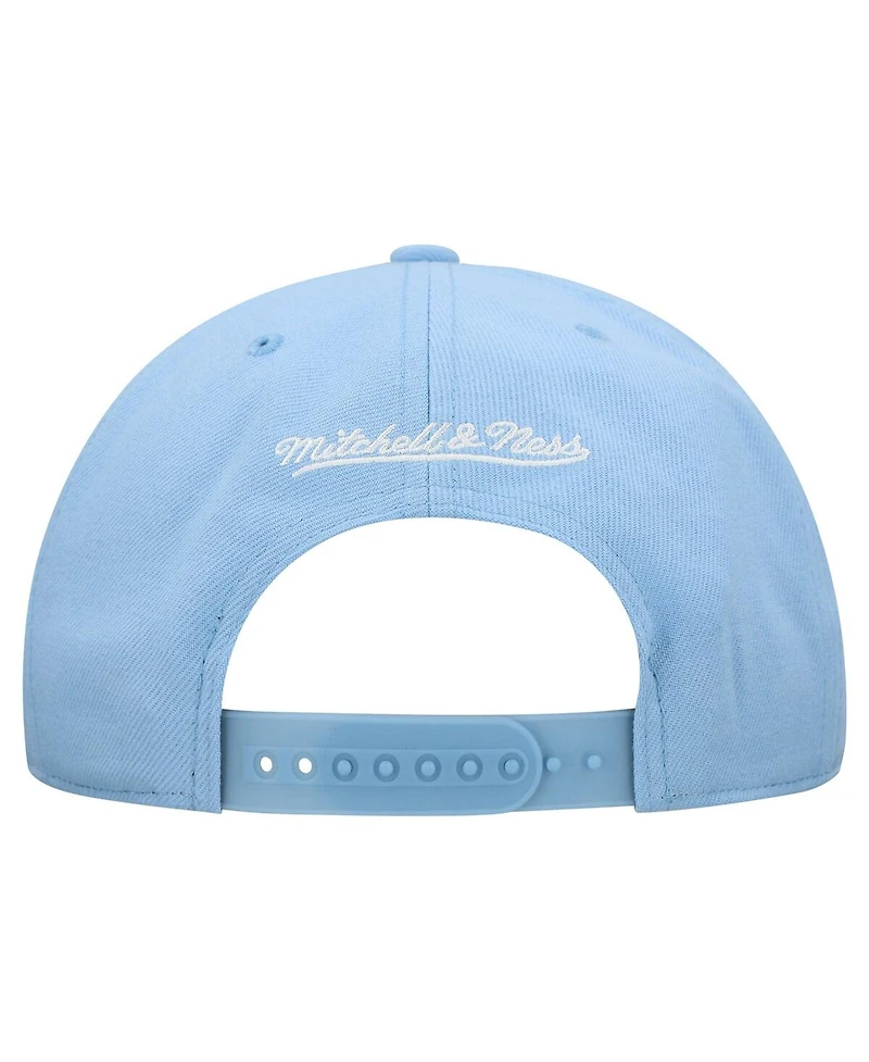 Mitchell & Ness Men's and Women's Powder Blue Milwaukee Brewers Basic Coop Pro Adjustable Hat