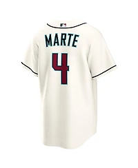 Nike Big Boys and Girls Ketel Marte Cream Arizona Diamondbacks Home Replica Jersey