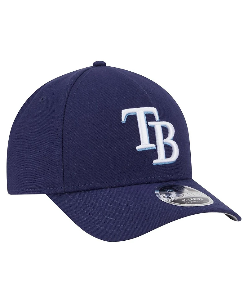New Era Men's Navy Tampa Bay Rays 9FORTY M-Crown Adjustable Hat