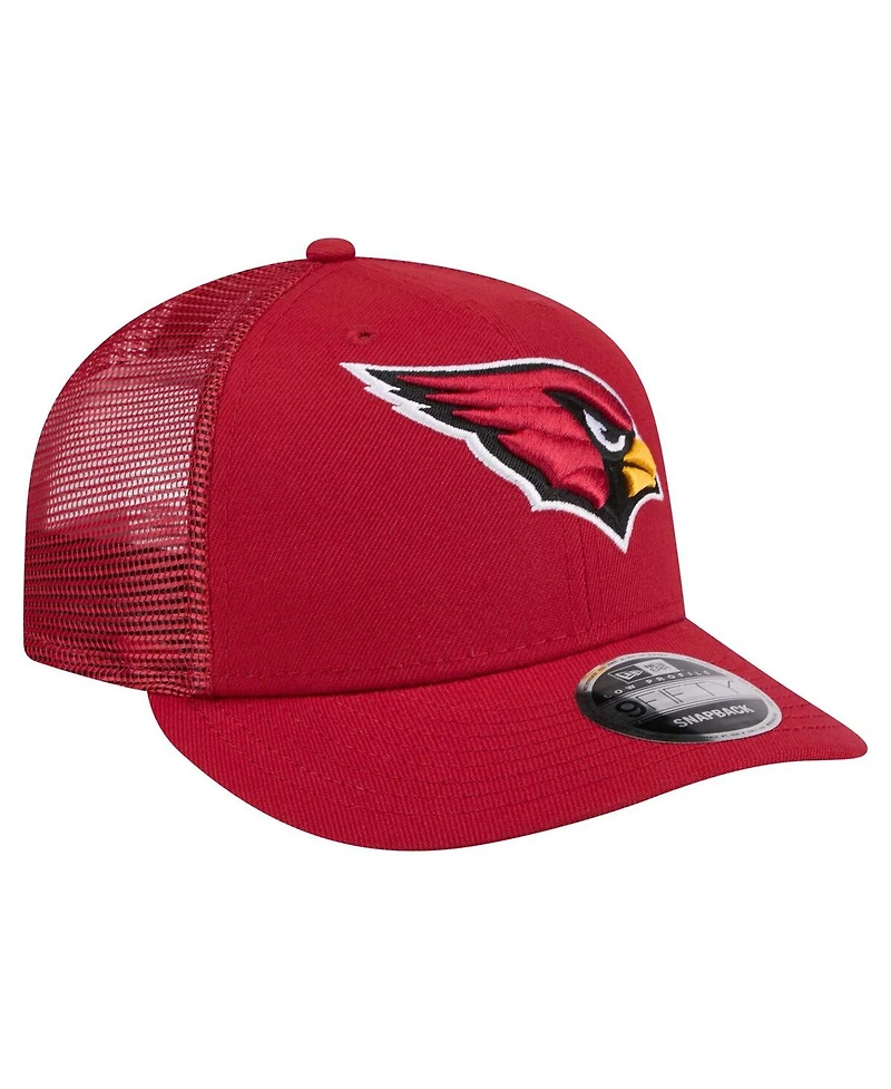 New Era Men's Cardinal Arizona Cardinals Low Profile 9FIFTY Snapback Hat