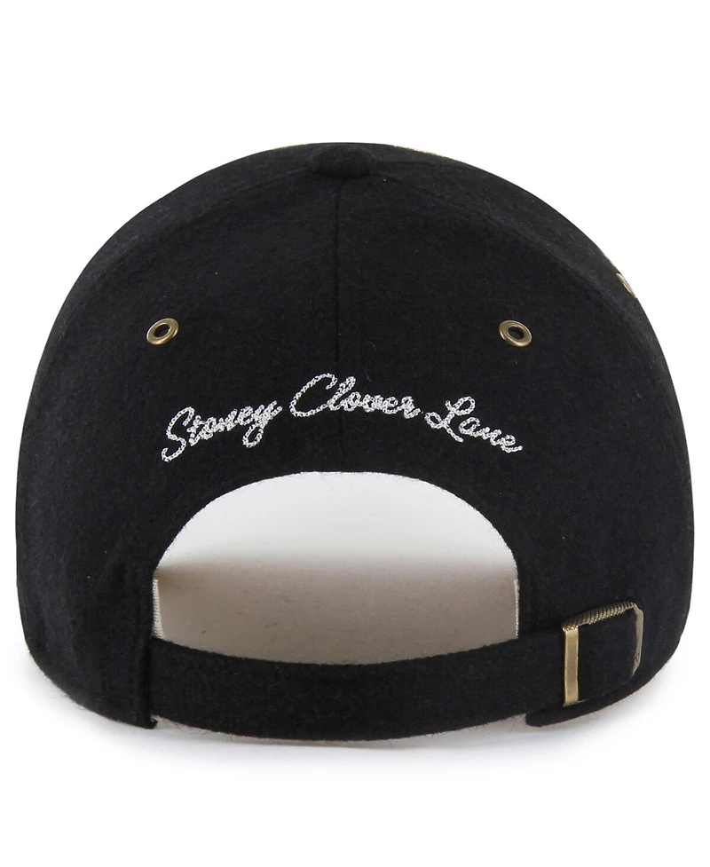 Stoney Clover Lane X '47 Brand Men's and Women's Black Cincinnati Bengals Field Goal Clean Up Adjustable Hat