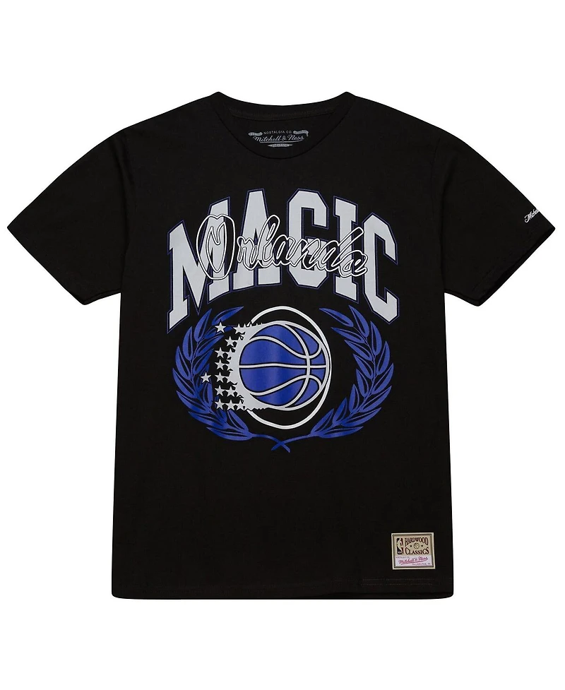 Mitchell & Ness Men's Black Orlando Magic Nba x Michelob Ultra Rewind Ii T-Shirt