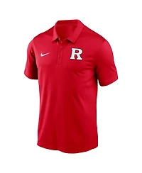 Nike Men's Scarlet Rutgers Knights Performance Victory Solid Polo Shirt