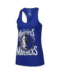Stadium Essentials Women's Blue Dallas Mavericks Dedication Tank Top