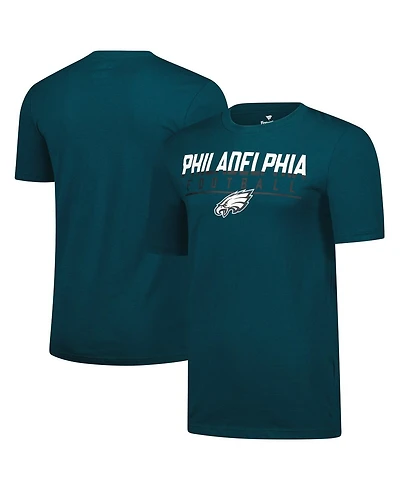 Fanatics Men's Midnight Green Philadelphia Eagles Blocked T-Shirt
