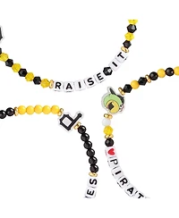 Foco Pittsburgh Pirates 3-Pack Friendship Bracelet Set