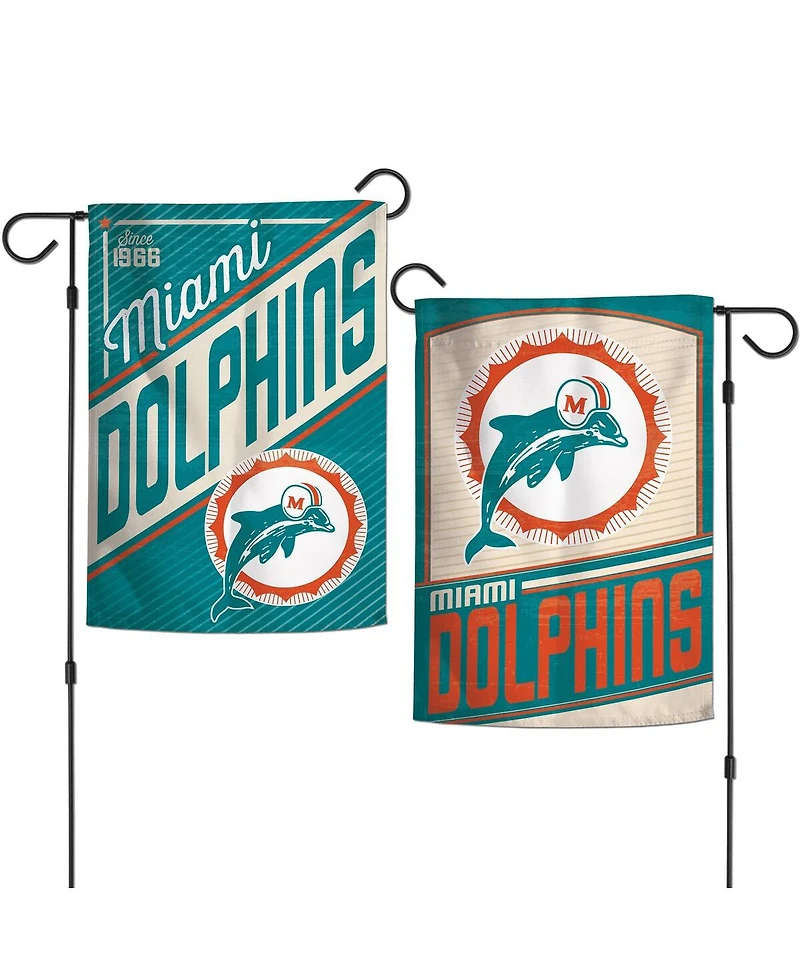 Wincraft Miami Dolphins 2-Sided 12'' x 18'' Team Garden Flag