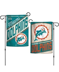 Wincraft Miami Dolphins 2-Sided 12'' x 18'' Team Garden Flag