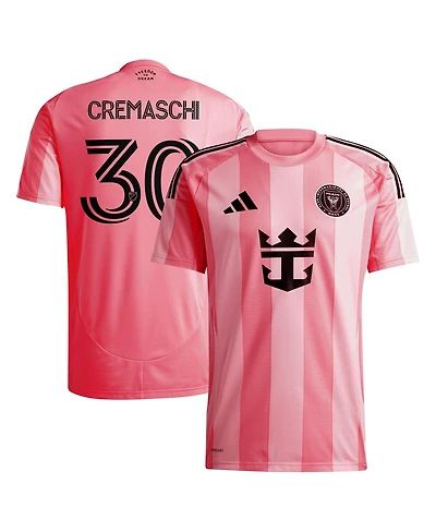 Adidas Men's Benjamin Cremaschi Light Pink Inter Miami Cf 2025 Euforia Replica Player Jersey