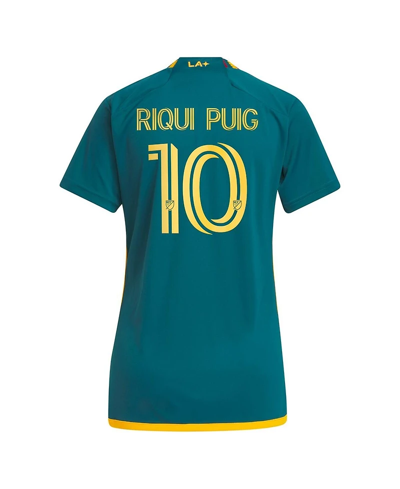 Adidas Women's Riqui Puig Green La Galaxy 2024 Kit Replica Player Jersey