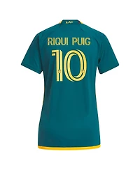 Adidas Women's Riqui Puig Green La Galaxy 2024 Kit Replica Player Jersey