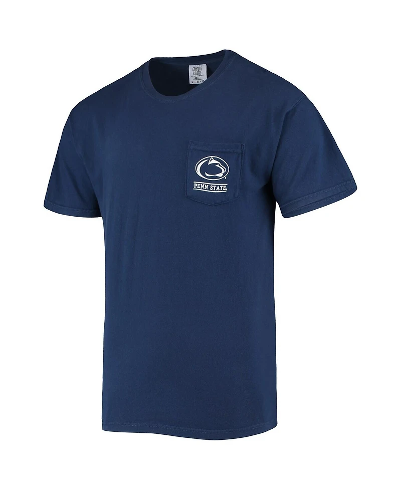 Image One Men's Navy Penn State Nittany Lions Circle Campus Scene T-Shirt
