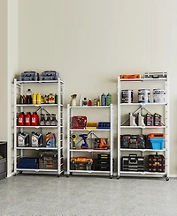 Sugift 5-Tier Foldable Storage Shelves