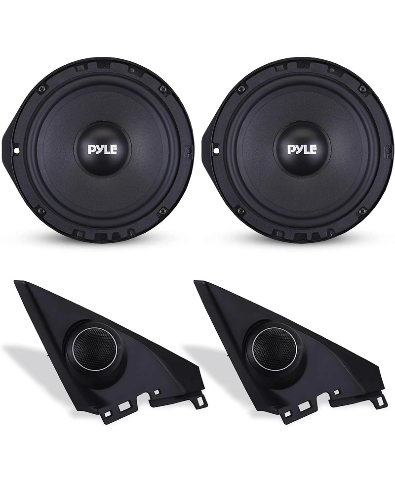 Pyle Two-Way Coaxial Speaker Systems, 6.5'' for 2006-Up Honda & Acura, 300 Watts, 4 Ohm Impedance (Pair)