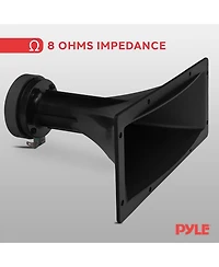 Pyle "4'' x 10'' Horn Tweeter Speaker - High-Quality Audio Component for Home & Car Audio Systems