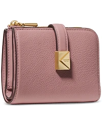 kate spade new york Deco Pebbled Leather Small Compact Wallet
