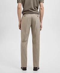 Mango Men's Monaco Slim-Fit Suit Pants