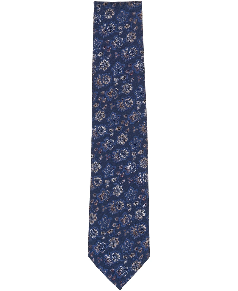 Perry Ellis Portfolio Men's Ramos Floral Pattern Classic Tie