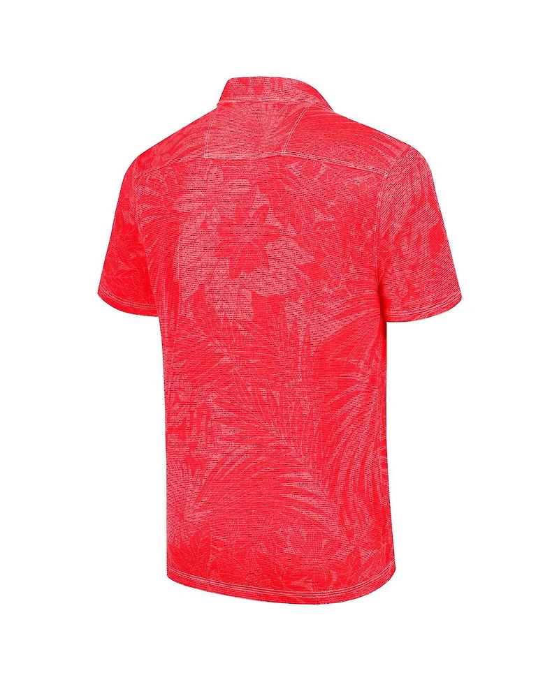 Tommy Bahama Men's Red Atlanta Falcons Sport Santiago Paradise Polo Shirt