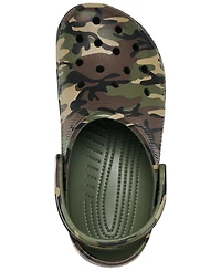 Crocs Big Kids Classic Camo Print Clog Sandals from Finish Line