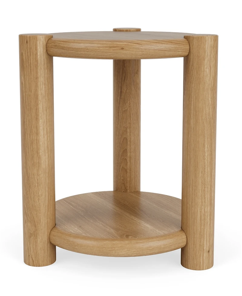 Tao 21" Taos Solid Oak Chairside Table