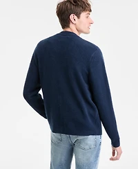 Sun + Stone Men's Long-Sleeve Brushed Solid Cardigan, Macy's Exclusive