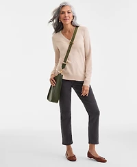 Style & Co Women's V-Neck Long-Sleeve Sweater, Created for Macy's