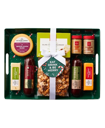 Hickory Farms Holiday Entertaining Gift Set, 10 Piece