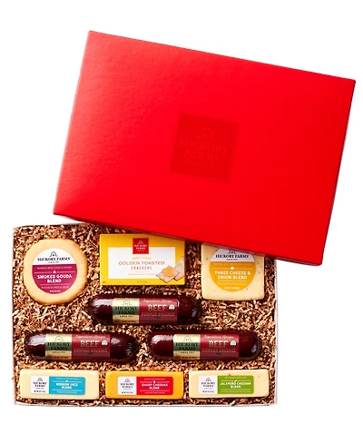 Hickory Farms Hearty Selection Gift Box, 9 Piece