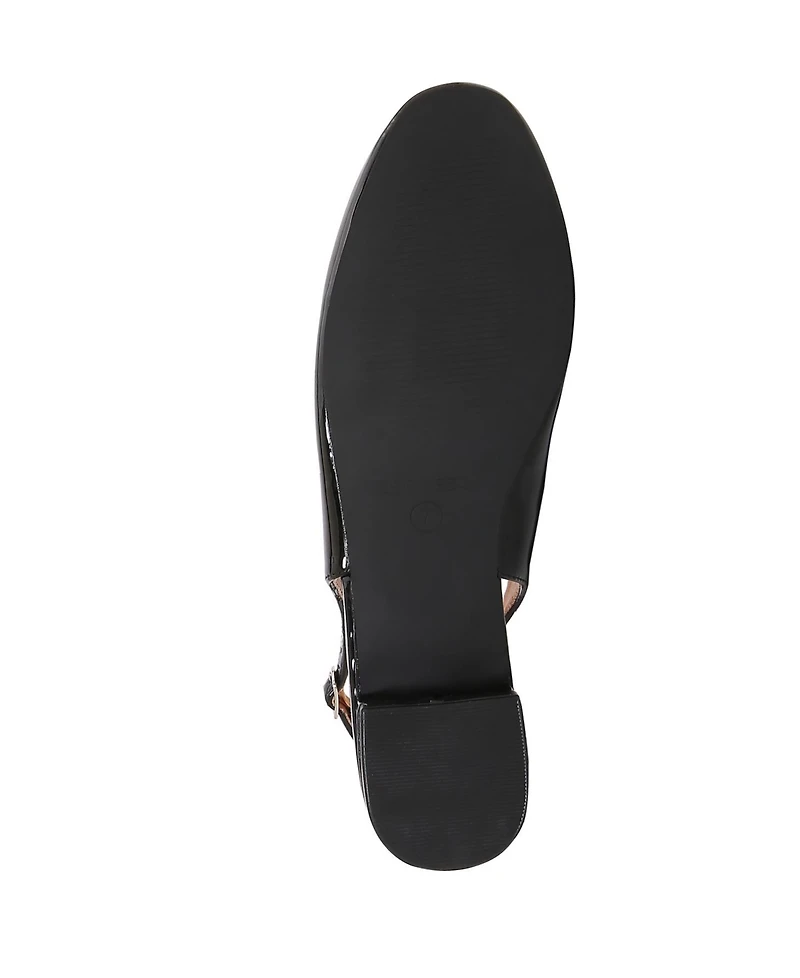 Berness Rosalie Double-Strap Mary Jane Flats