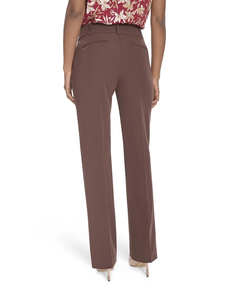 Tommy Hilfiger Women's Sutton Solid Bootcut Trousers