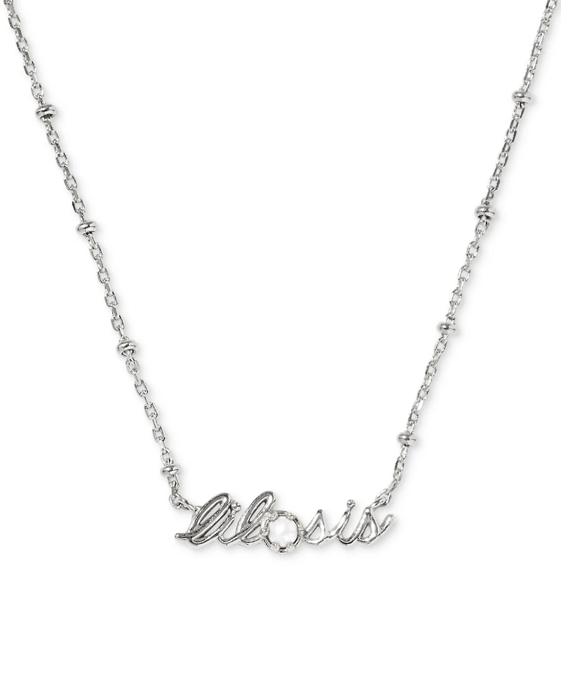 Kendra Scott Cultured Freshwater Pearl Lil Sis 19" Pendant Necklace