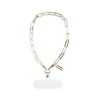 Case-Mate Chunky Chain Phone Wristlet-Gold