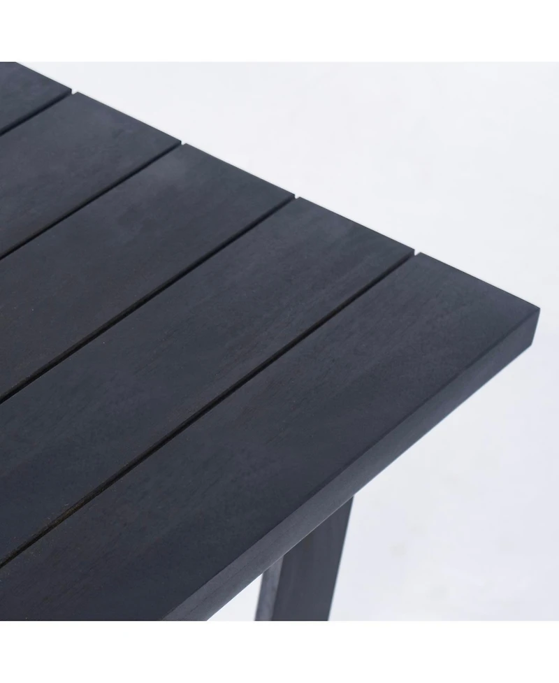 Streamdale Furniture Acacia Wood Outdoor Side Table with Slat Top