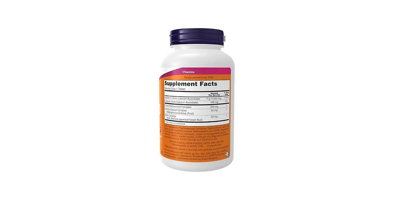 Now Foods Vitamin C-1000 Complex, 180 Tabs
