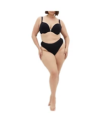 City Chic Plus 3 Pack Cotton Thong