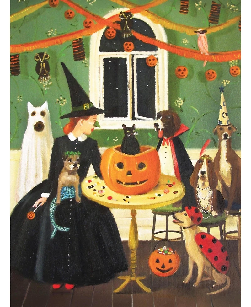 New York Puzzle Company Tricks & Treats 500 Piece Puzzle