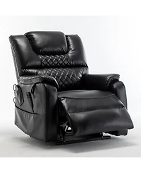Flynama Lounge chair lift chair relax sofa chair sitting room furniture sitting room power supply elderly electric lounge chair (180 degree lying flat
