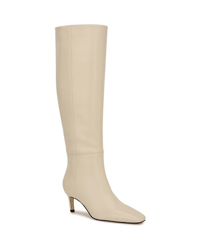 Nine West Women's Caddy Tall Kitten Heel Boots