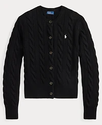 Polo Ralph Lauren Women's Cable-Knit Wool-Cashmere Cardigan Sweater