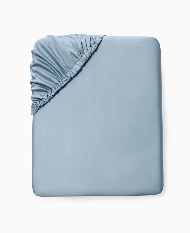 Sferra Fiona Sateen Cotton Fitted Sheet, Queen