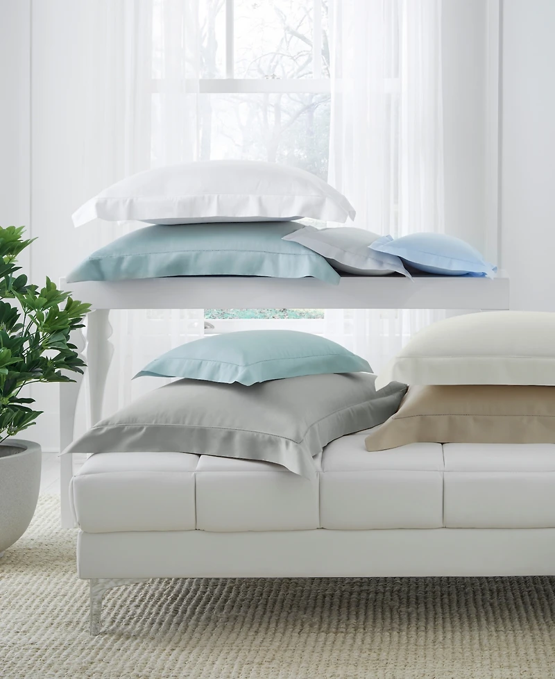 Sferra Fiona Sateen Cotton Continental Sham, 26x26"