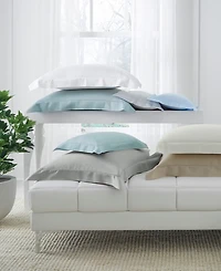 Sferra Fiona Sateen Cotton Continental Sham, 26x26"
